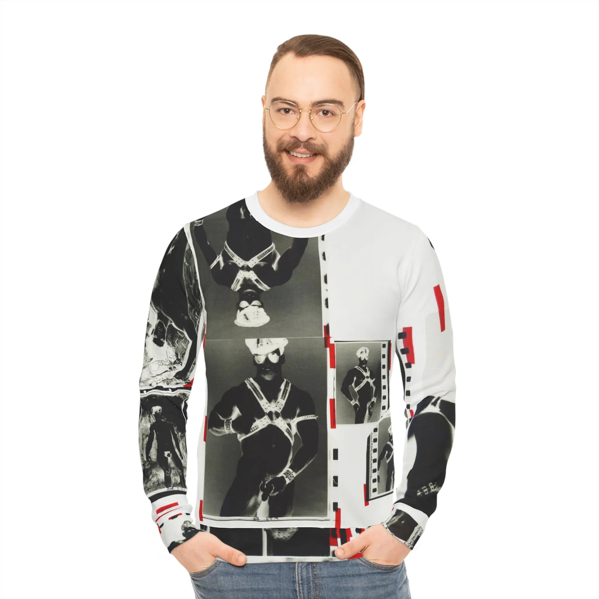 90S VINTAGE GAY PORN TRANSPARENCY Lightweight Sweatshirt