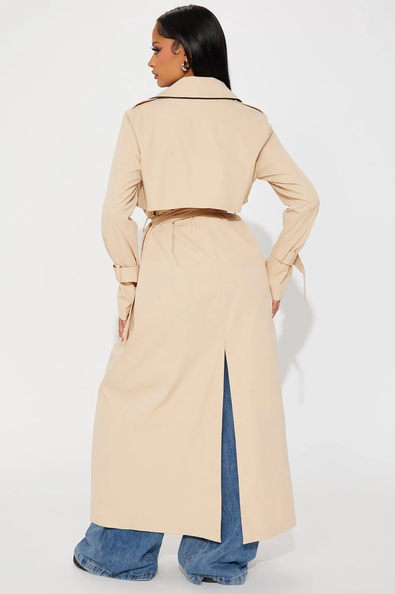 Always Classic Belted Trench - Khaki