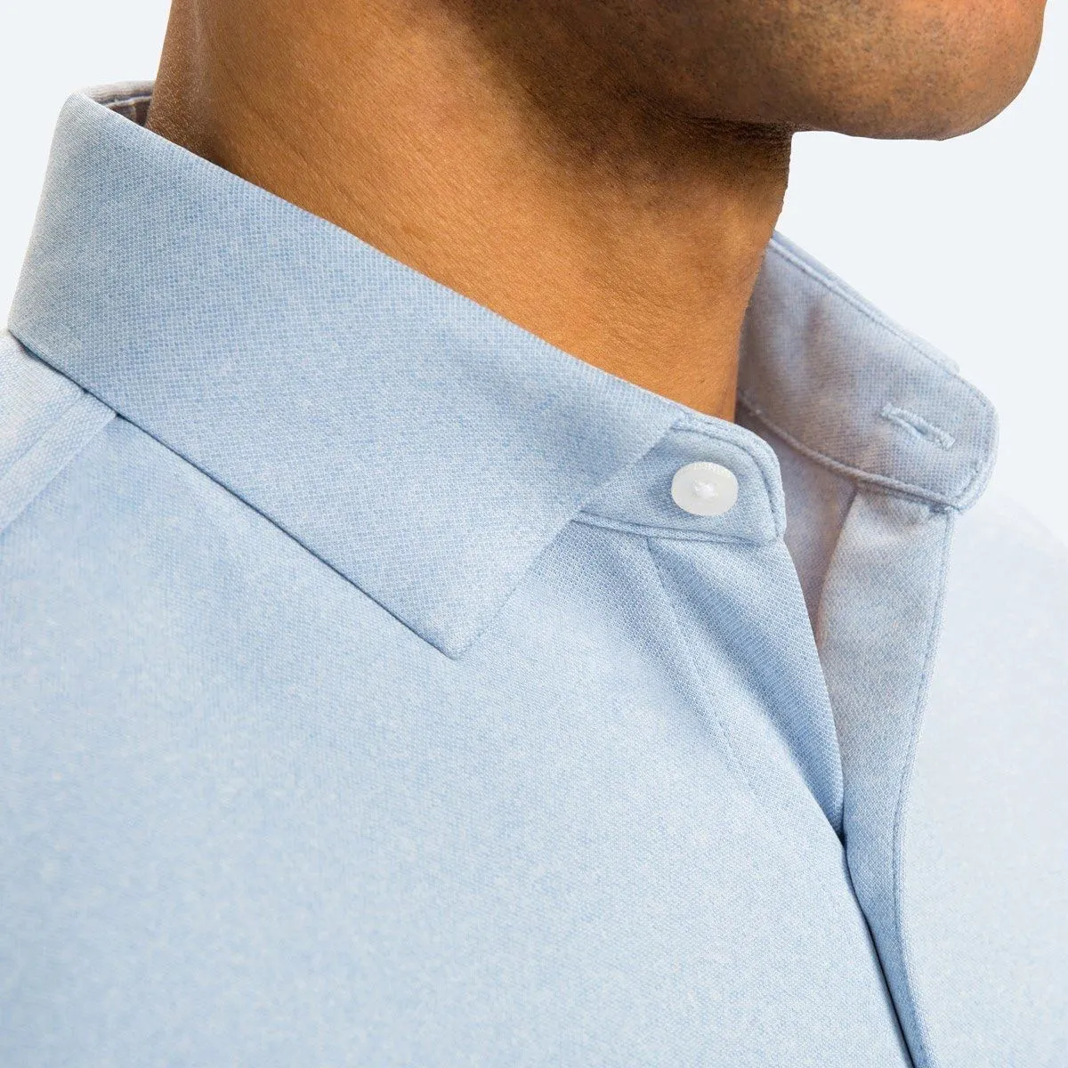 Apollo 3 Dress Shirt - Blue Heather