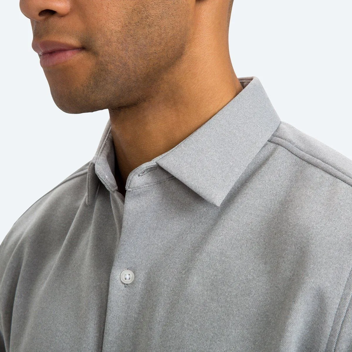 Apollo 3 Dress Shirt - Grey Heather