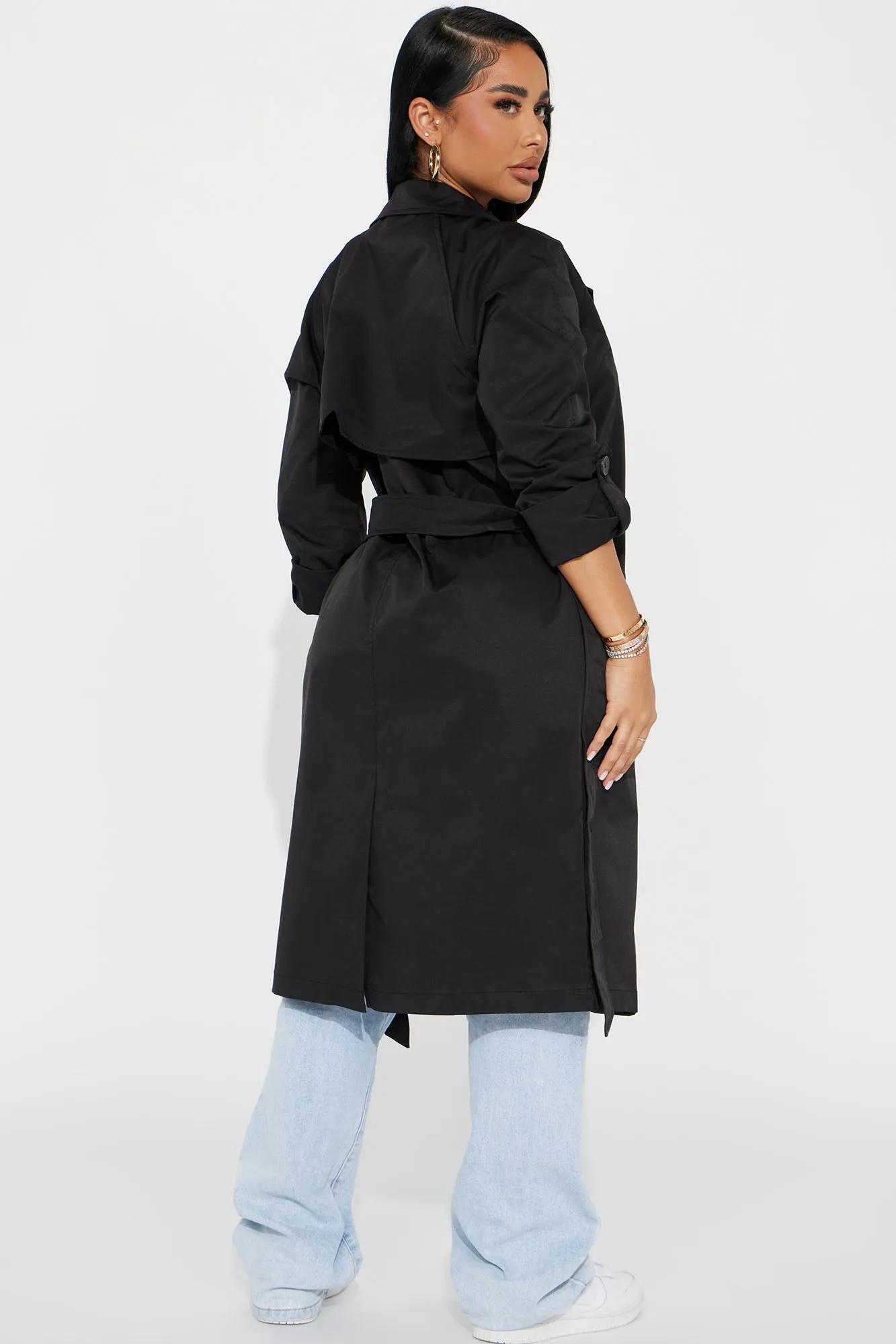 Around Town Trench - Black