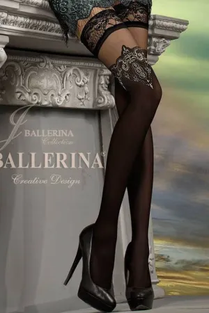 Ballerina 221 Hold Ups Stockings Semi Opaque