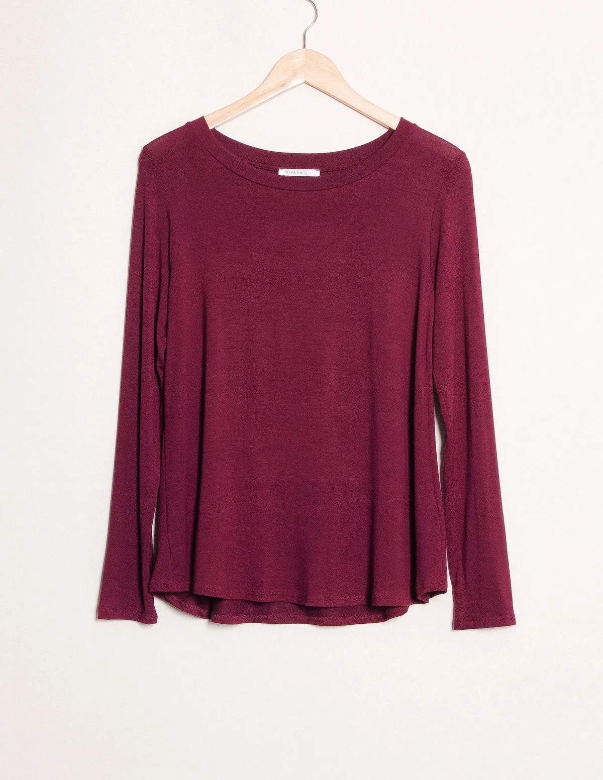 Bamboo Relaxed Long Sleeve Tee