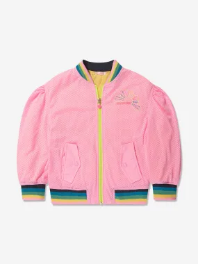 Billieblush Girls Bomber Jacket in Pink