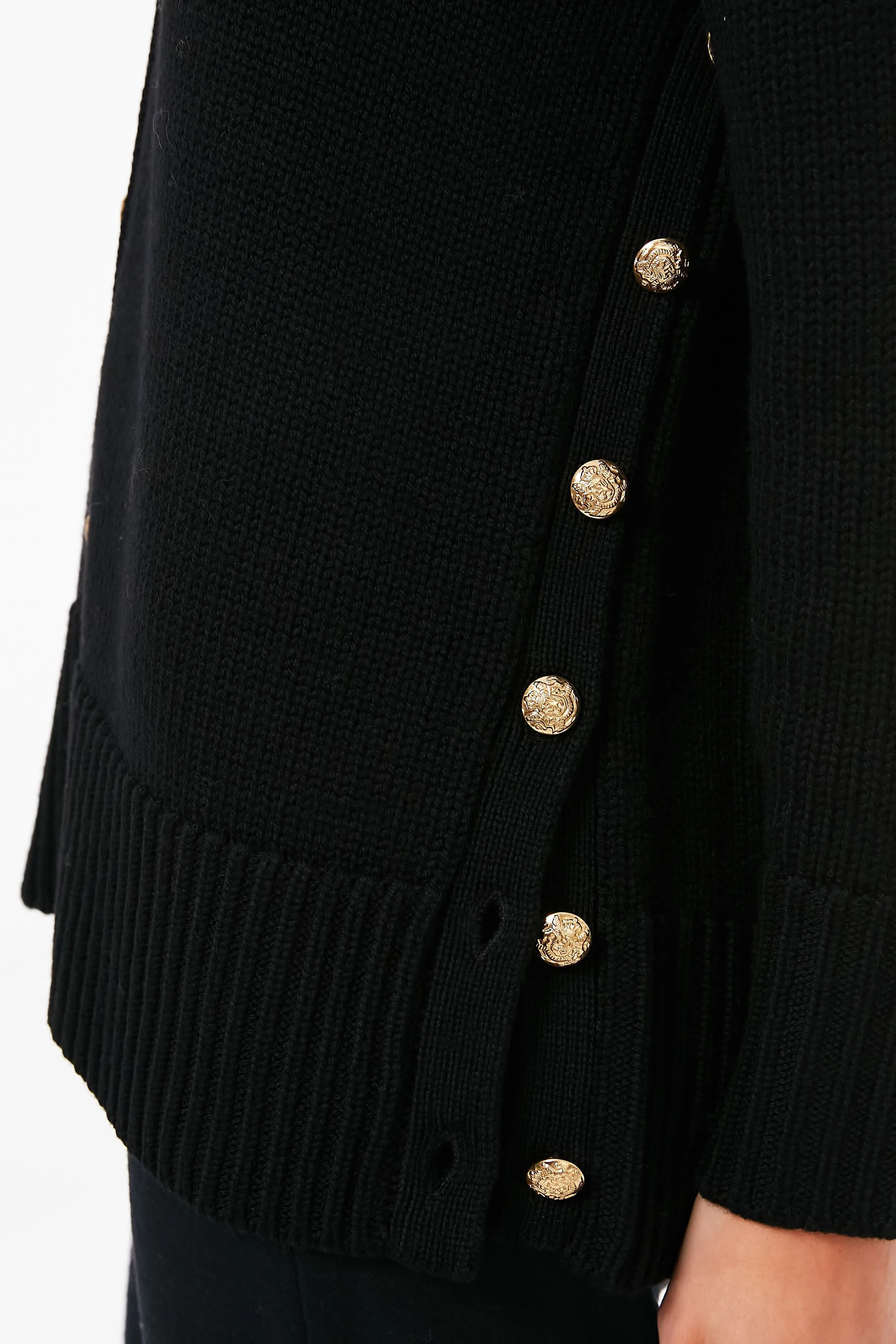 Black Meyers Cardigan