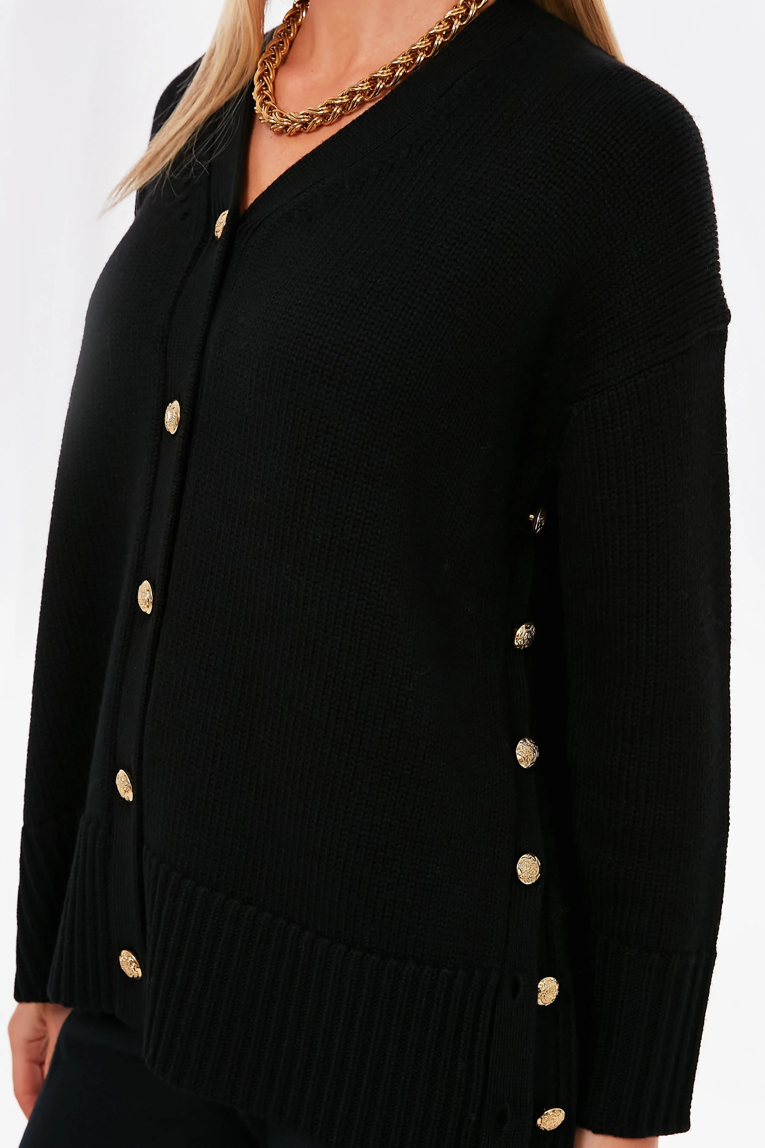 Black Meyers Cardigan