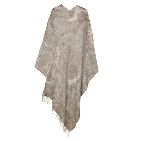 Brunellino Boiled Wool Poncho