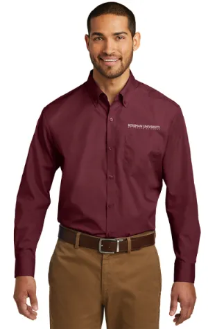 Burgundy Dress Shirt