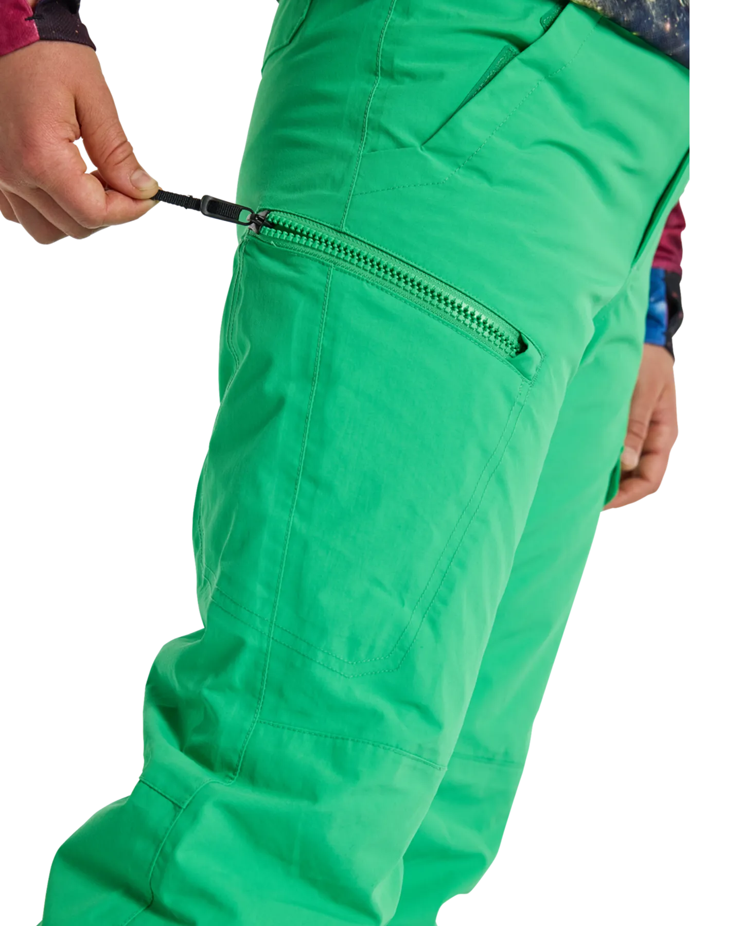 Burton Kids' Exile 2L Cargo Snow Pants - Galaxy Green