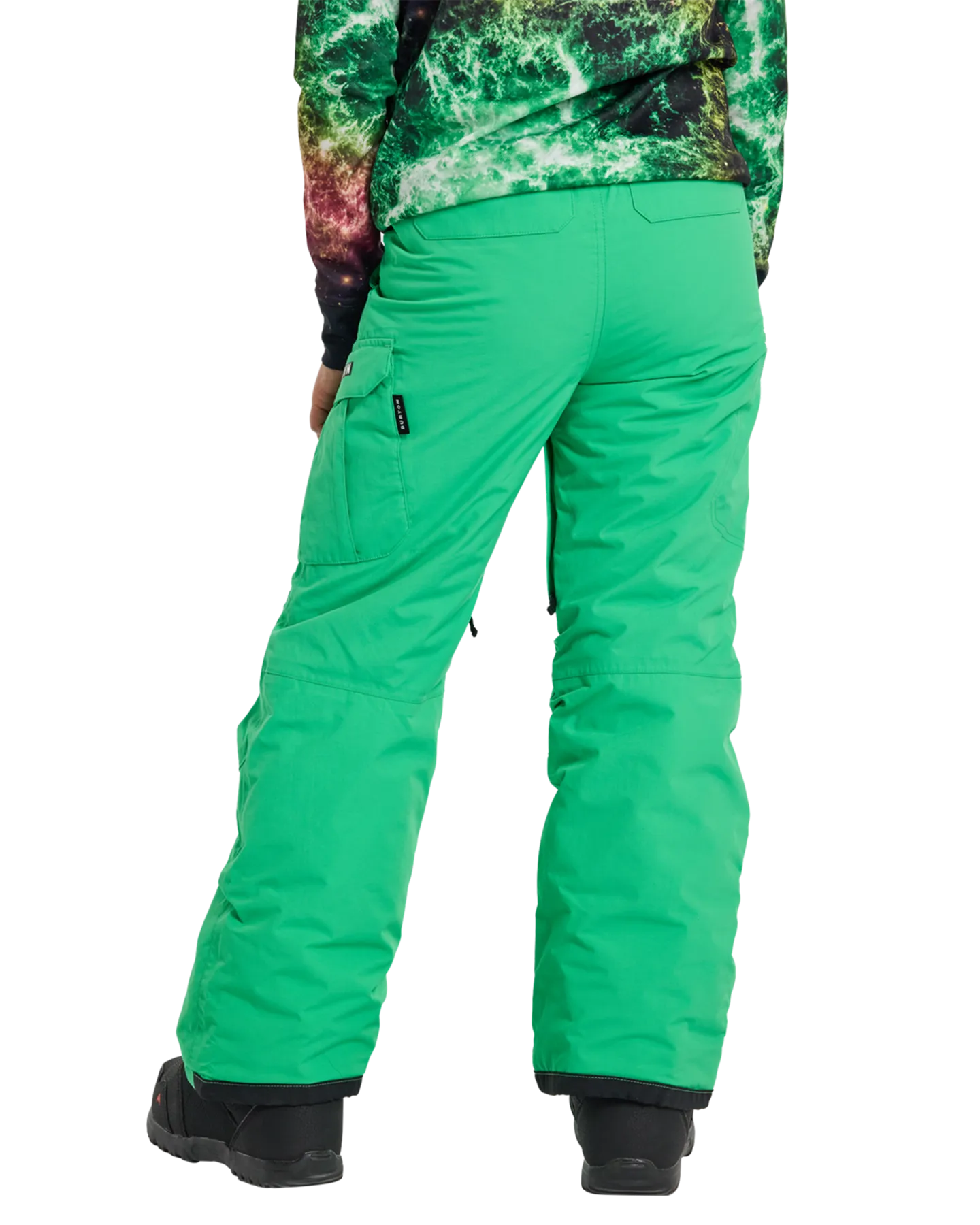 Burton Kids' Exile 2L Cargo Snow Pants - Galaxy Green