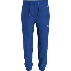 Calvin Klein Stack Logo Sweatpants Ultra Blue