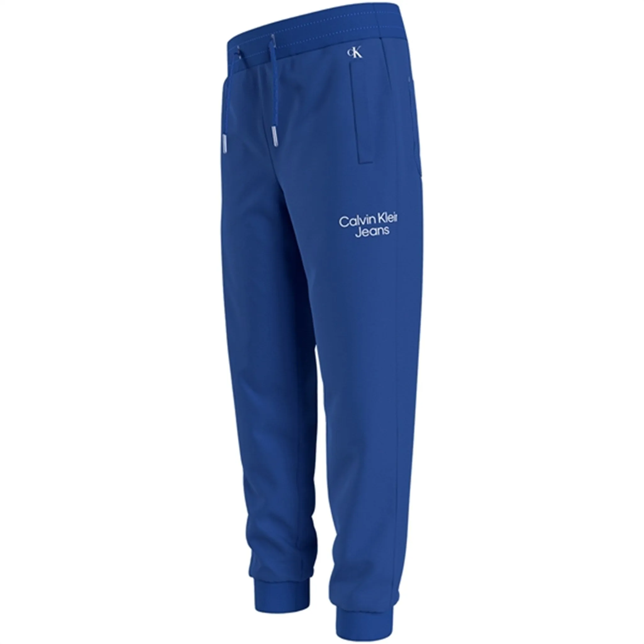 Calvin Klein Stack Logo Sweatpants Ultra Blue