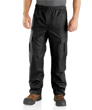 Carhartt Storm Defender Waterproof Rain Pants - Black