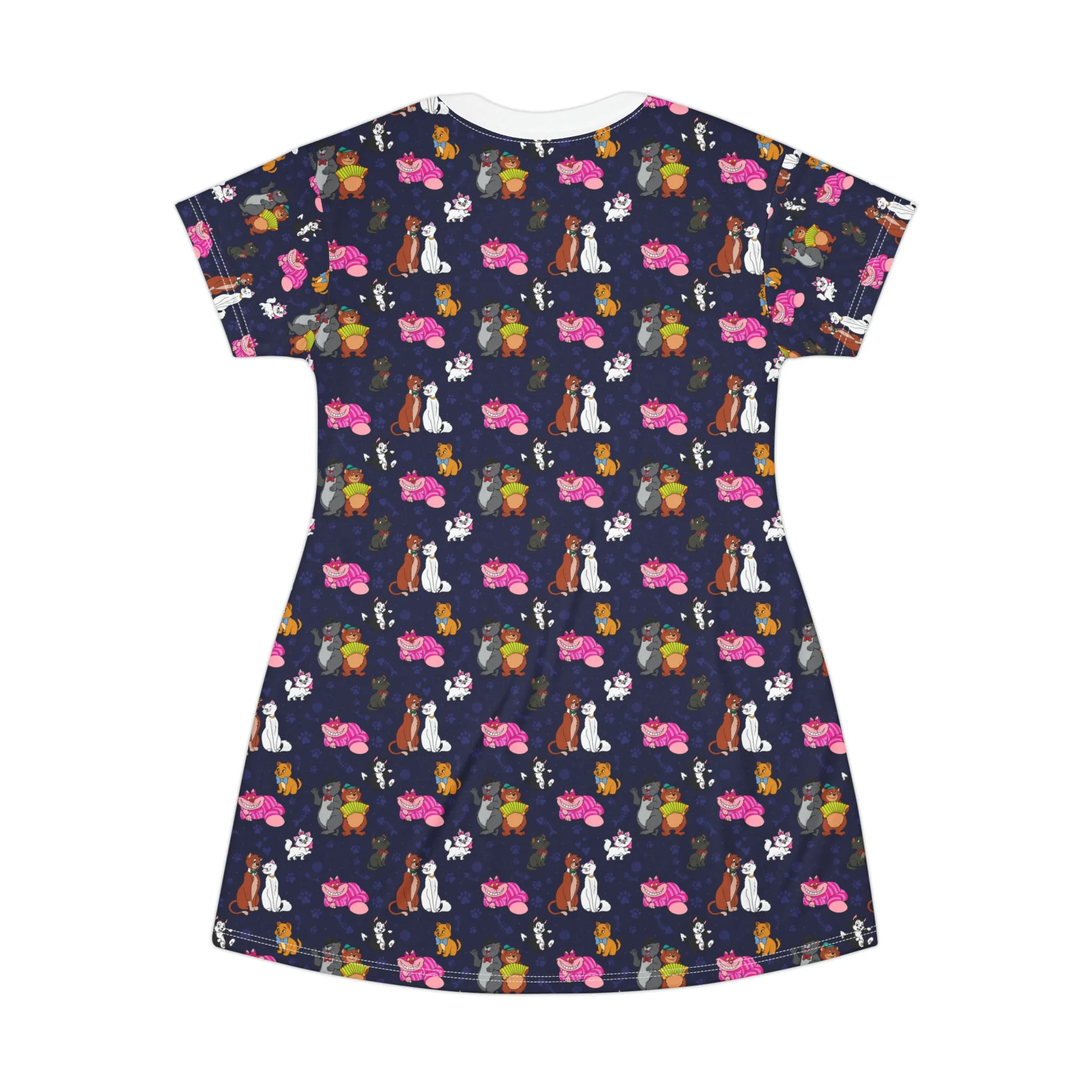 Cat Favorites T-Shirt Dress