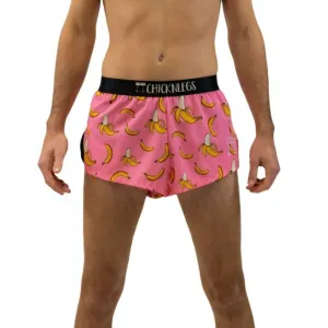 ChicknLegs Men's Bananas Split Shorts 2"