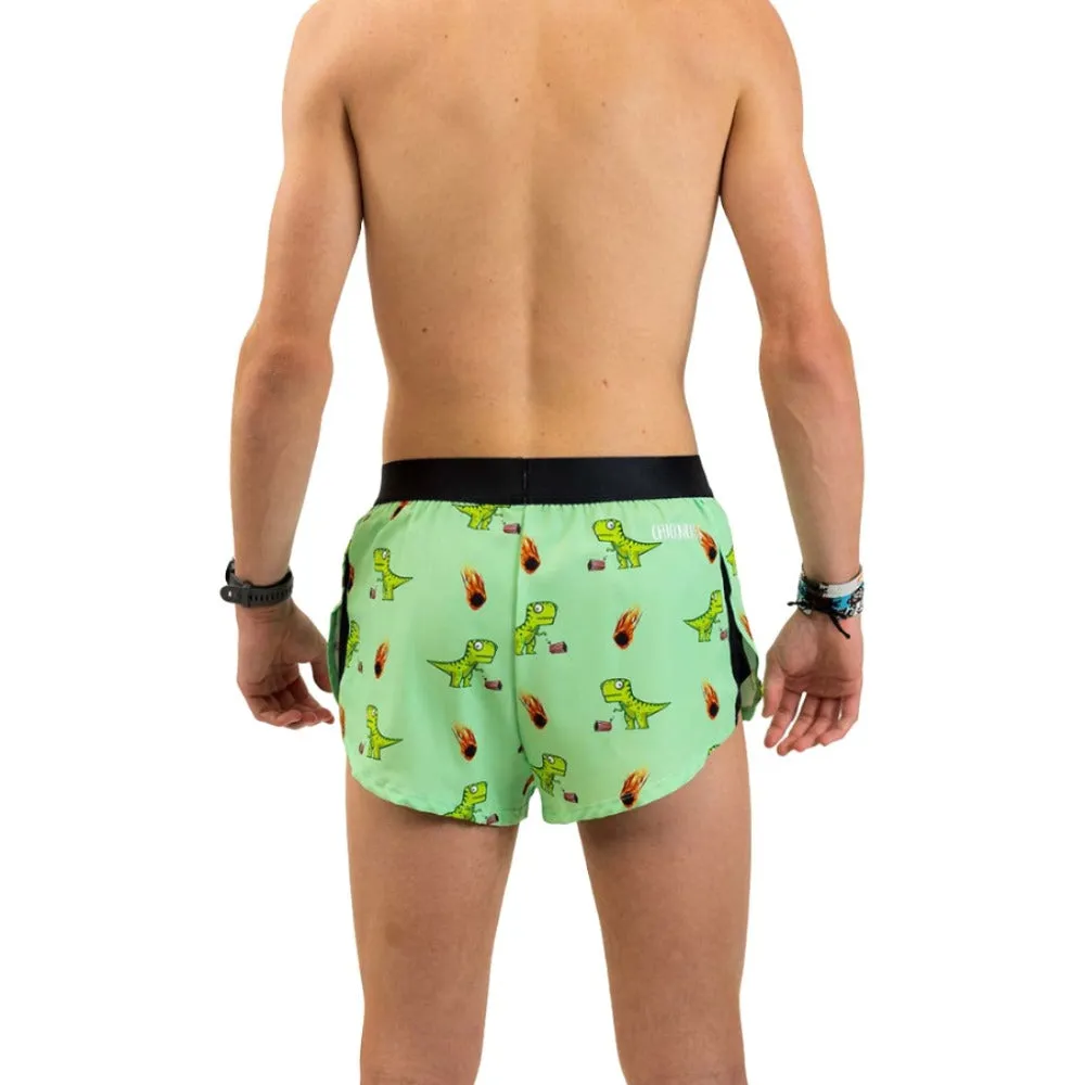 ChicknLegs Men's Dino-Sore Split Shorts 2"