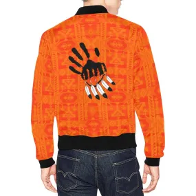 Chiefs Mountain Orange A feather for each Bomber Jacket for Men