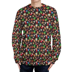 Christmas Snacks Unisex Crewneck Sweater