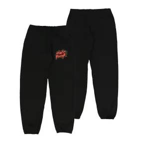 CLASSIC DAFT PUNK LOGO BLACK SWEATPANTS