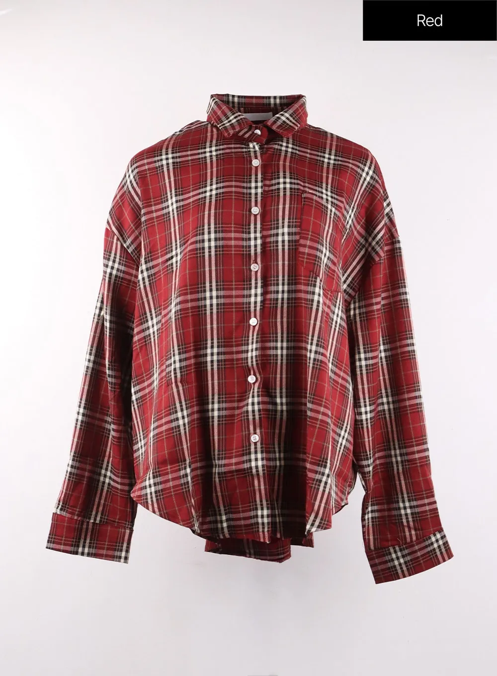 Collared Checkered Shirt OF406