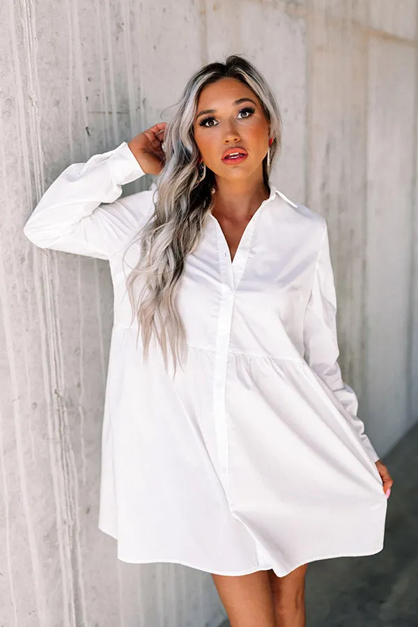 Committed To You Babydoll Dress