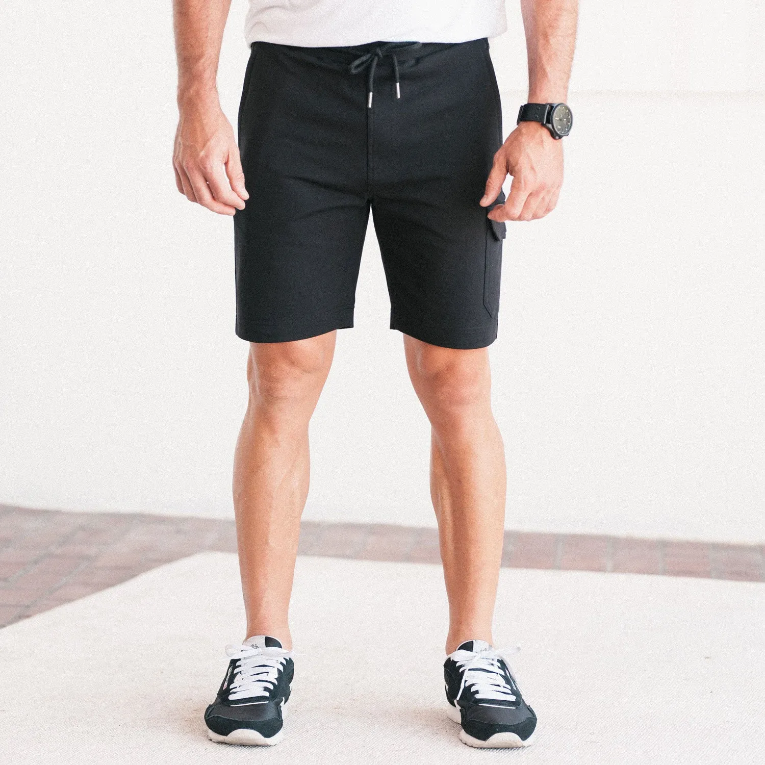 Constructor Short - Black French Terry