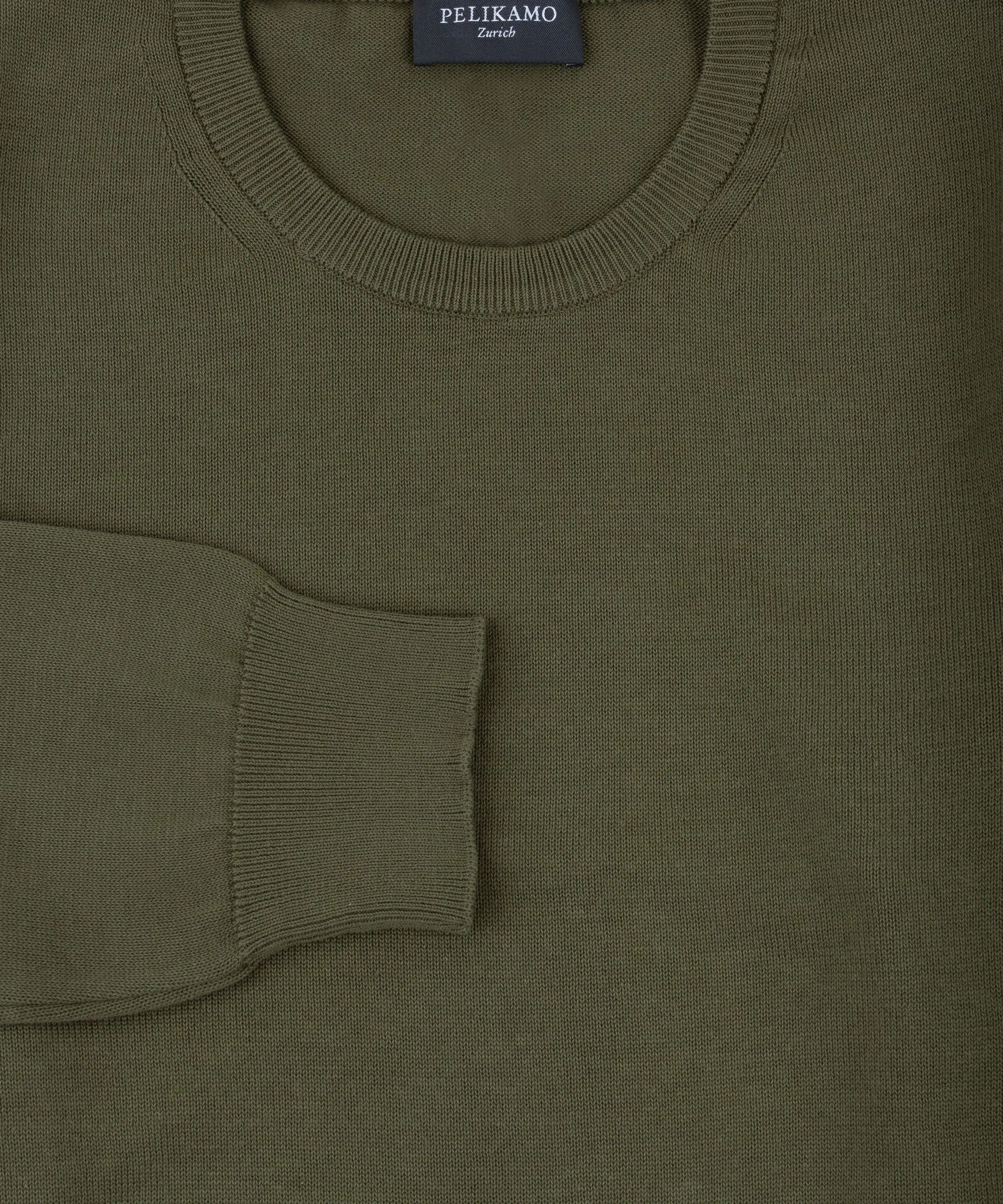 Cotton Crewneck Sweater