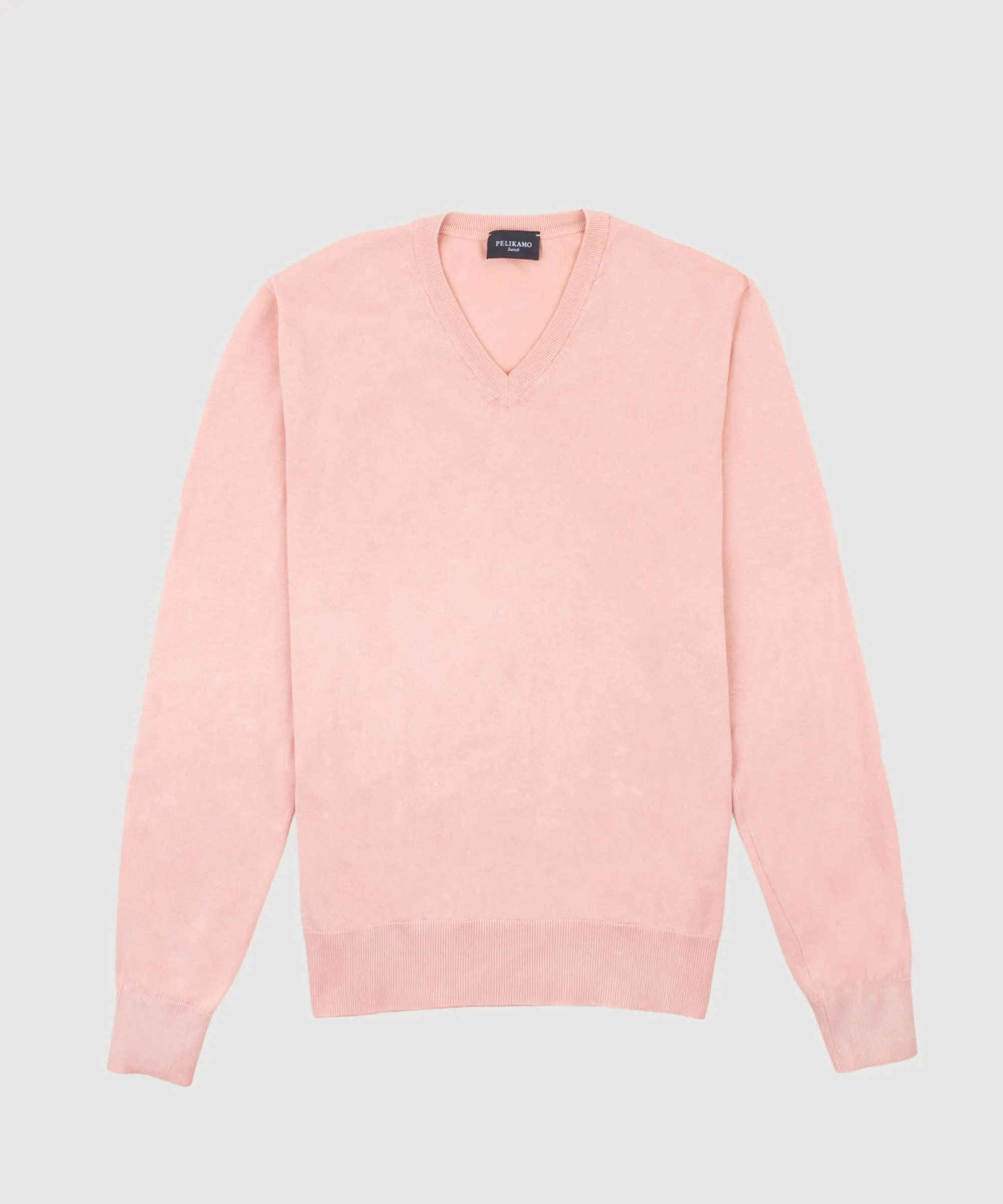 Cotton V-Neck Sweater