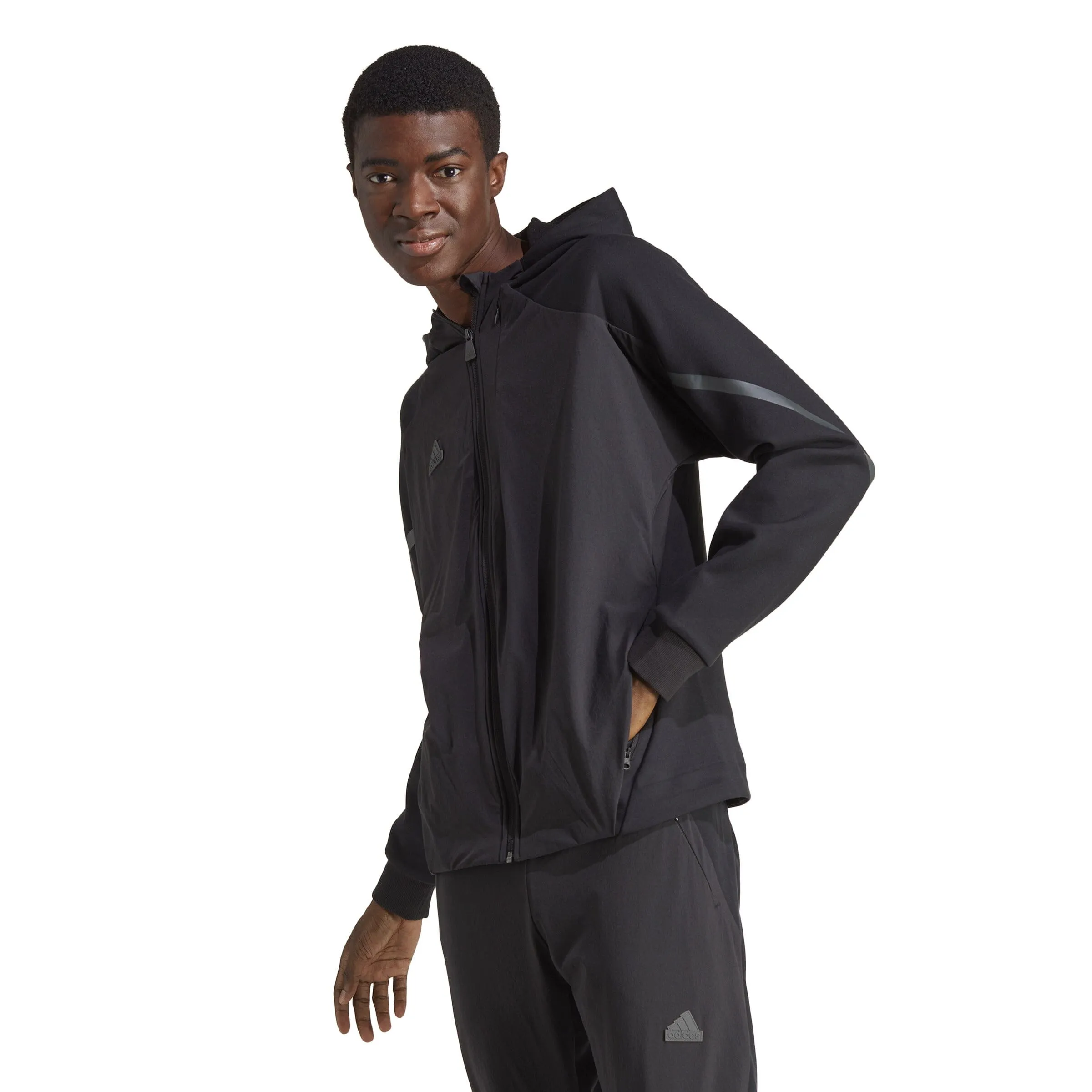 Designed 4 Gameday Premium Full-Zip Track Top (IC8039)