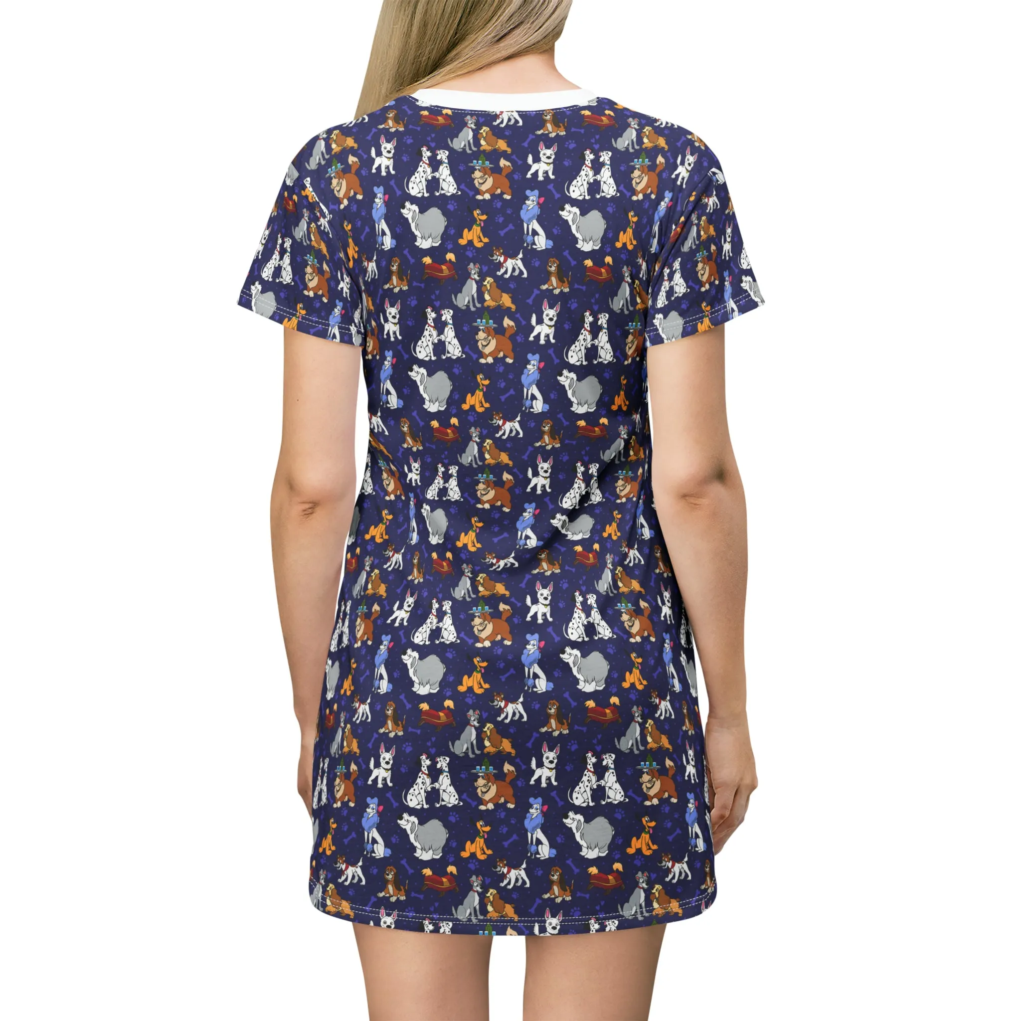 Dog Favorites T-Shirt Dress