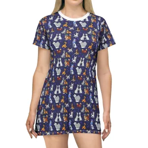 Dog Favorites T-Shirt Dress