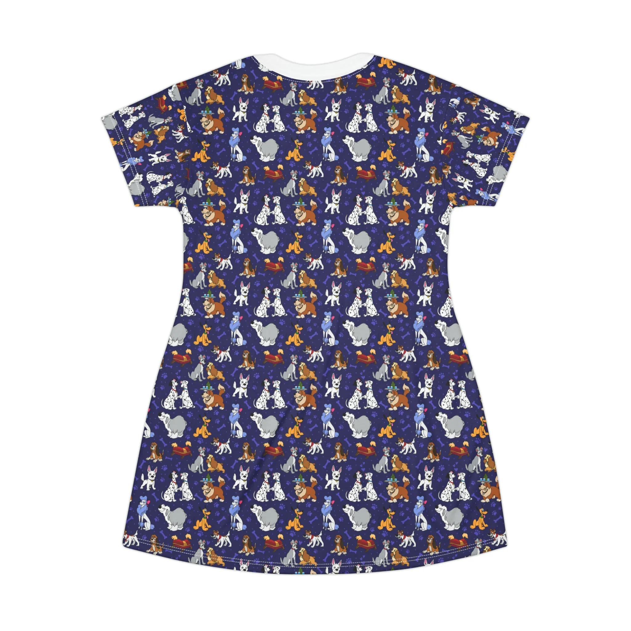 Dog Favorites T-Shirt Dress