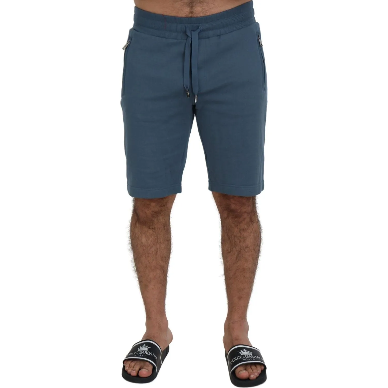 Dolce & Gabbana Elegant Blue Bermuda Shorts - Regular Fit