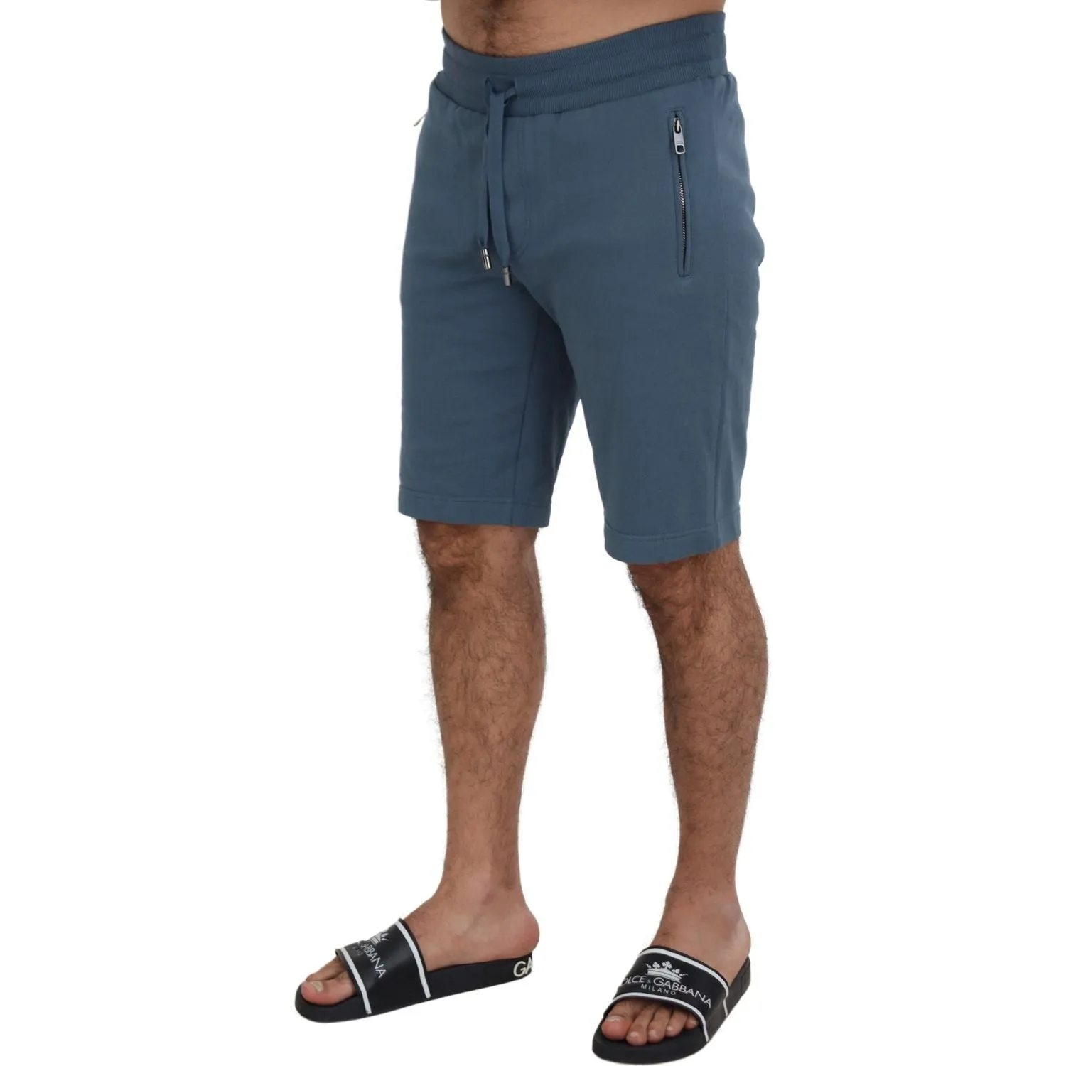 Dolce & Gabbana Elegant Blue Bermuda Shorts - Regular Fit