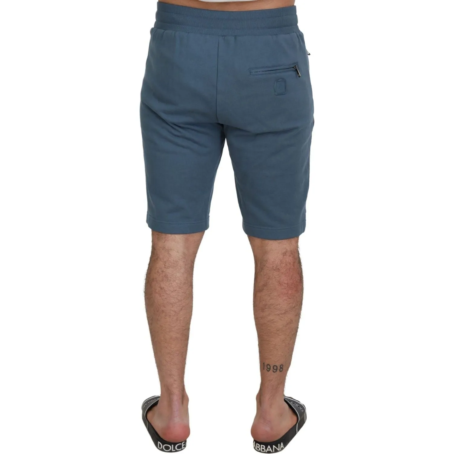 Dolce & Gabbana Elegant Blue Bermuda Shorts - Regular Fit