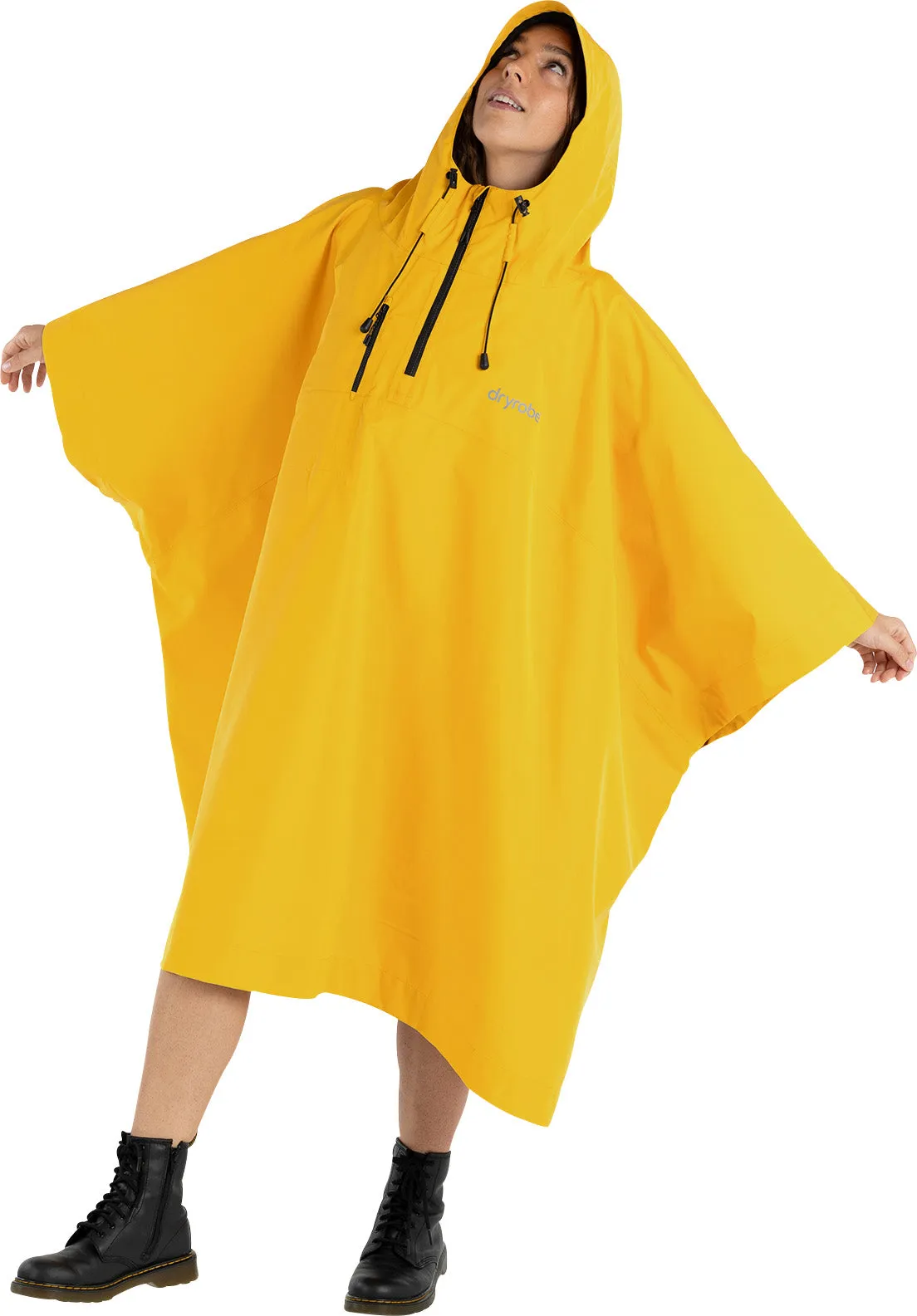 Dryrobe Waterproof Poncho - Yellow