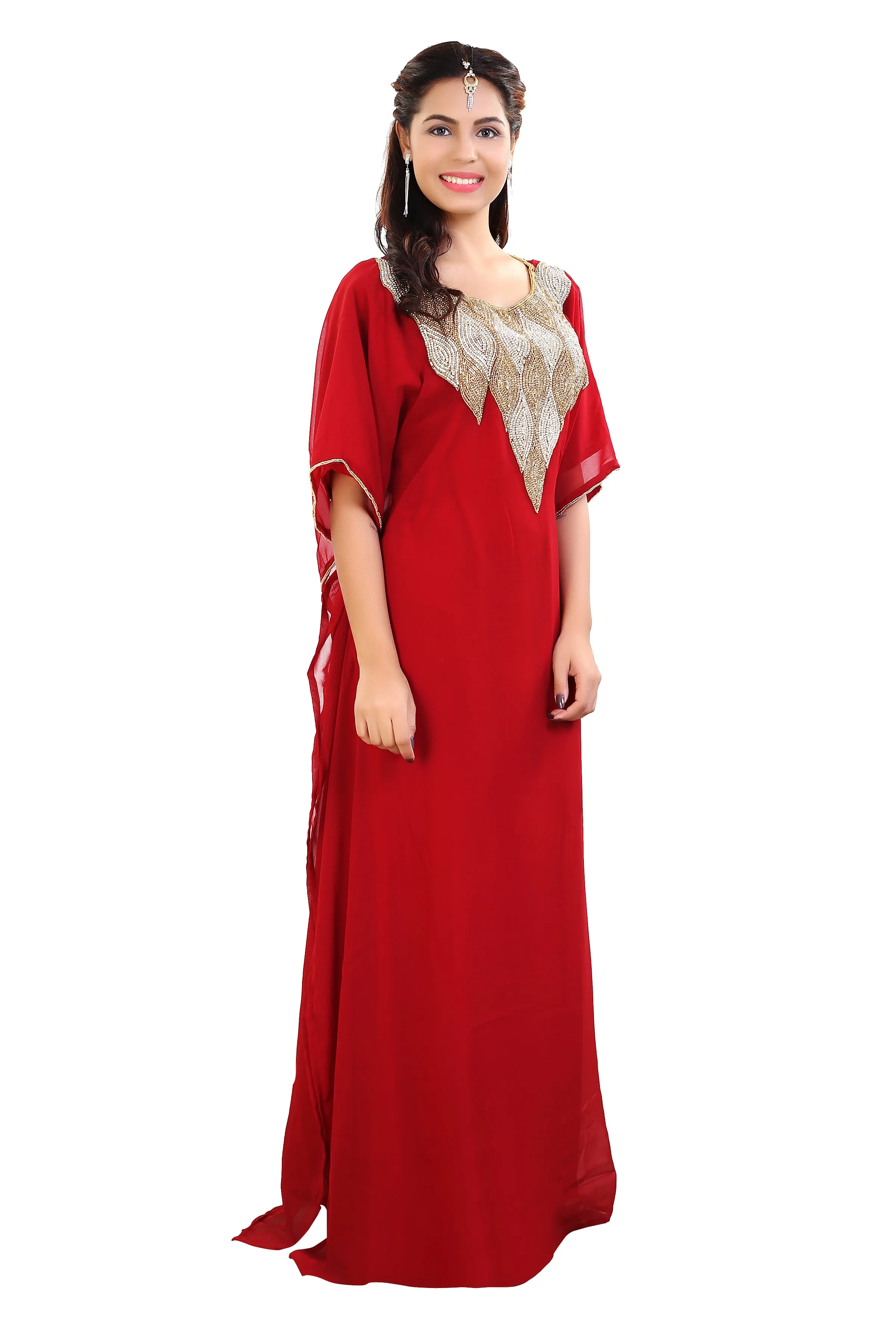 Farasha Boho Maxi Poncho Dress