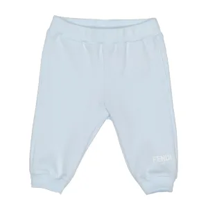 Fendi Baby Boys Blue Sweatpants