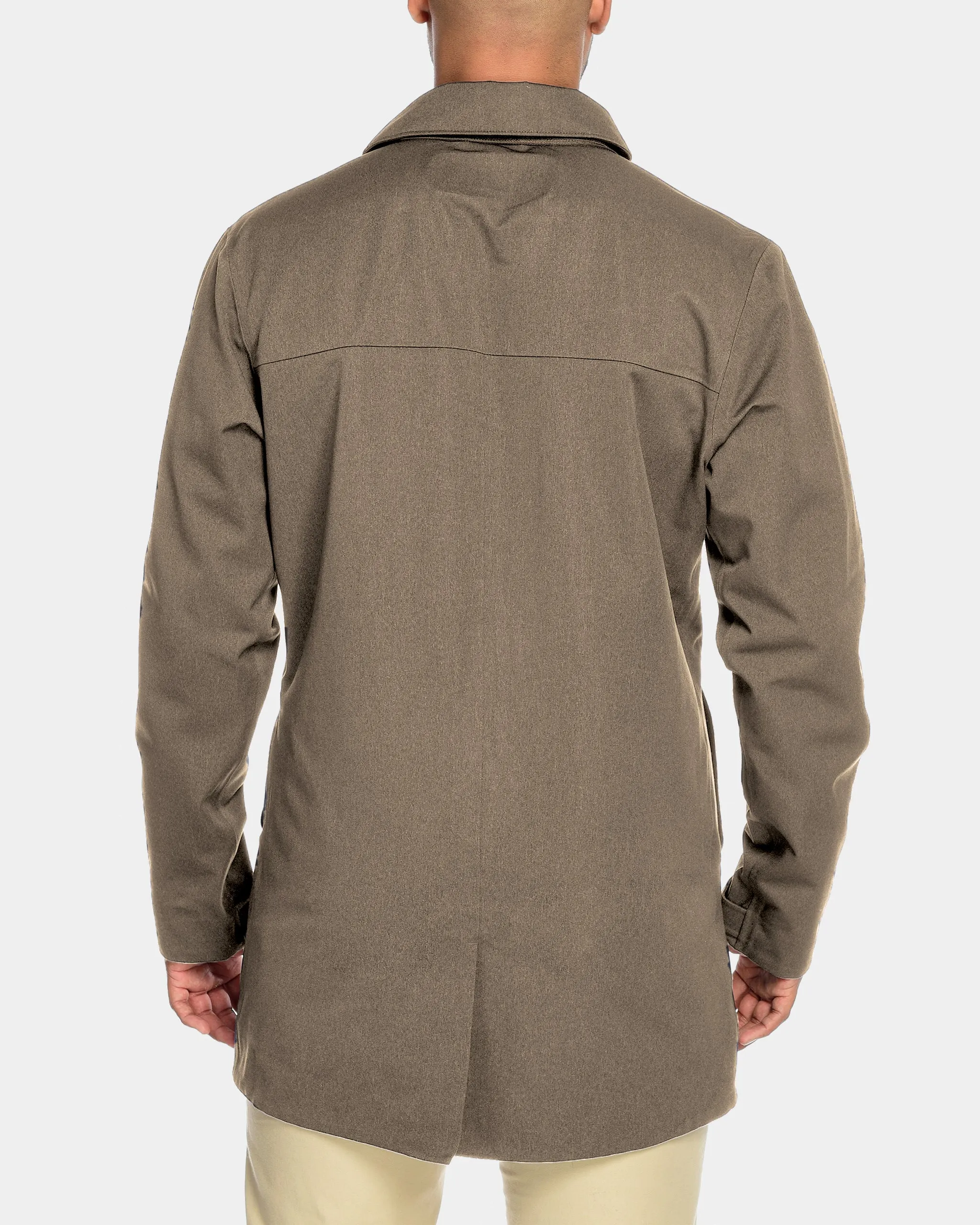 Fisher   Baker Chelsea Removable Hood Waterproof Trench Coat