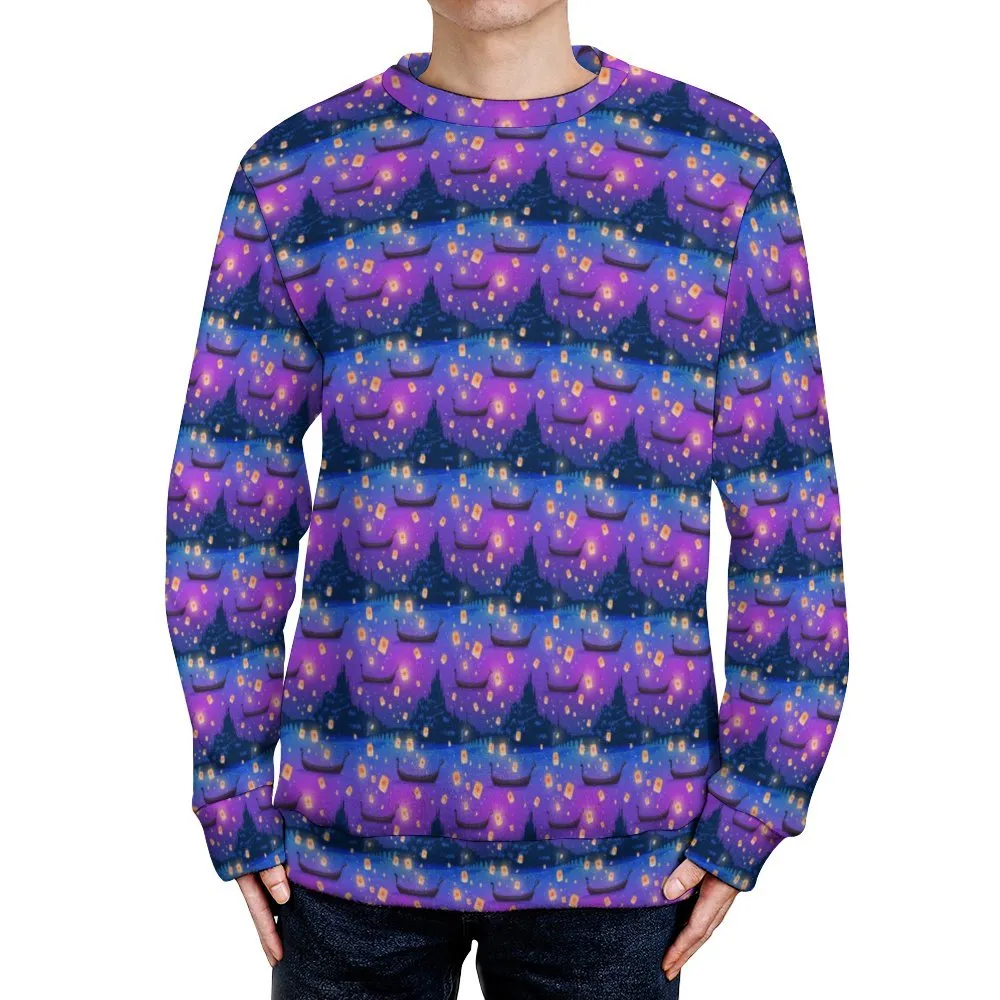 Floating Lanterns Unisex Crewneck Sweater