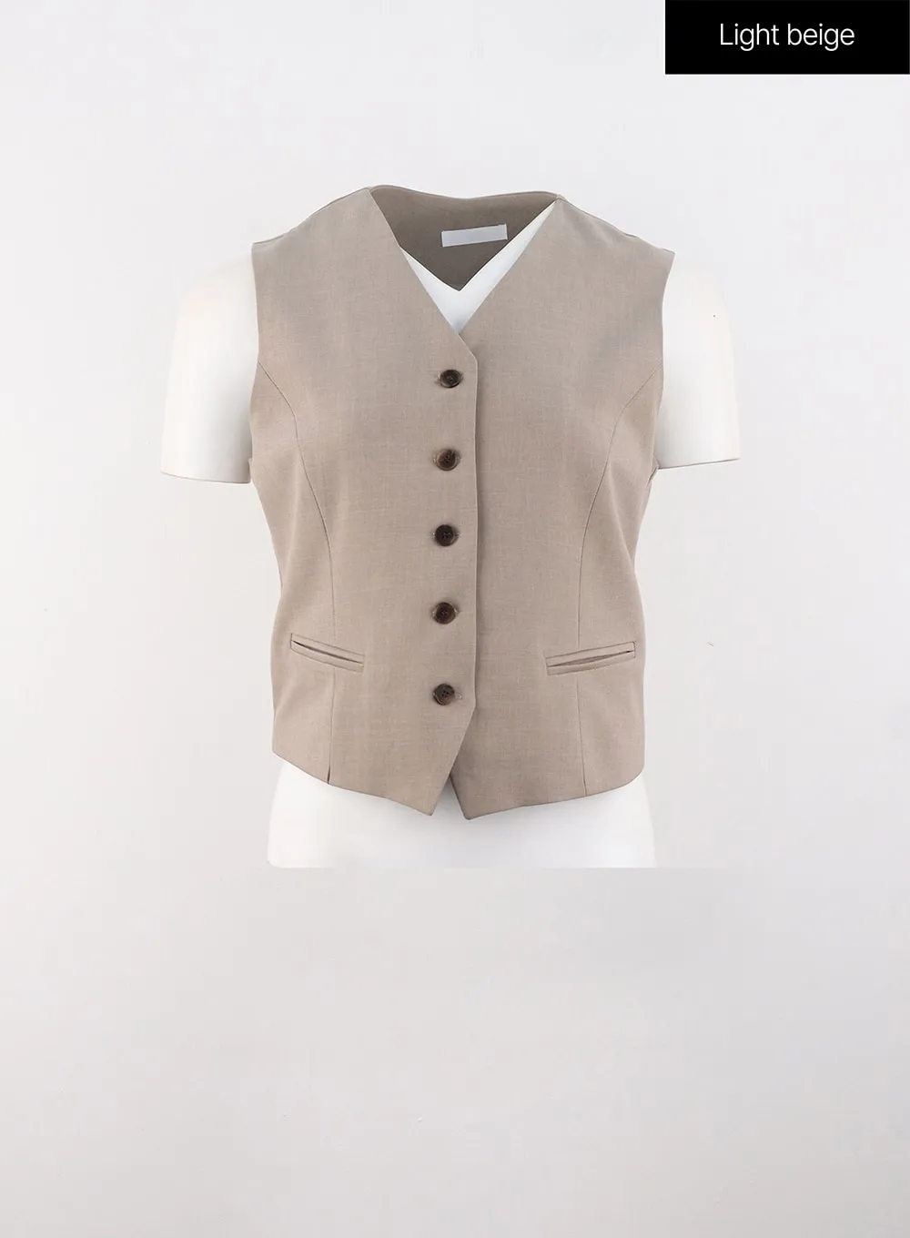 Formal Button Vest IS315