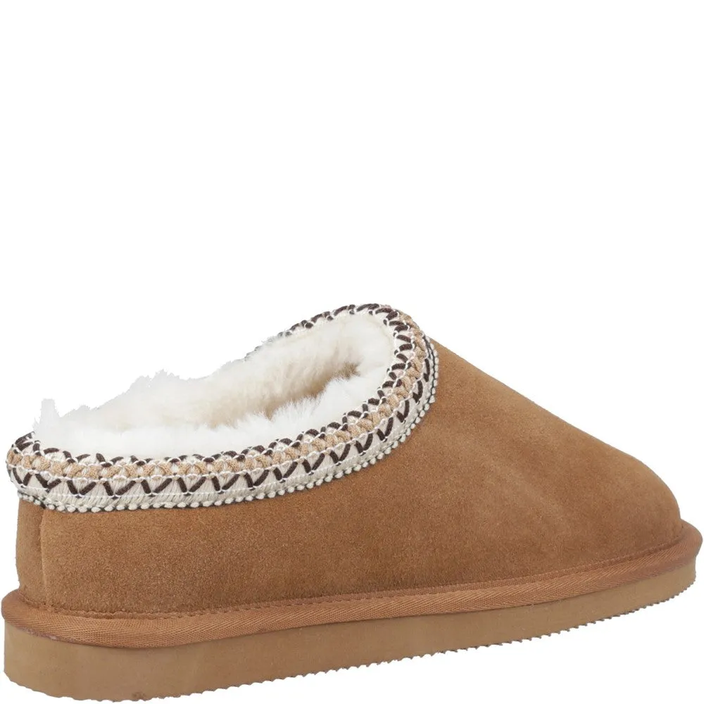 Foxmoor Slippers Tan