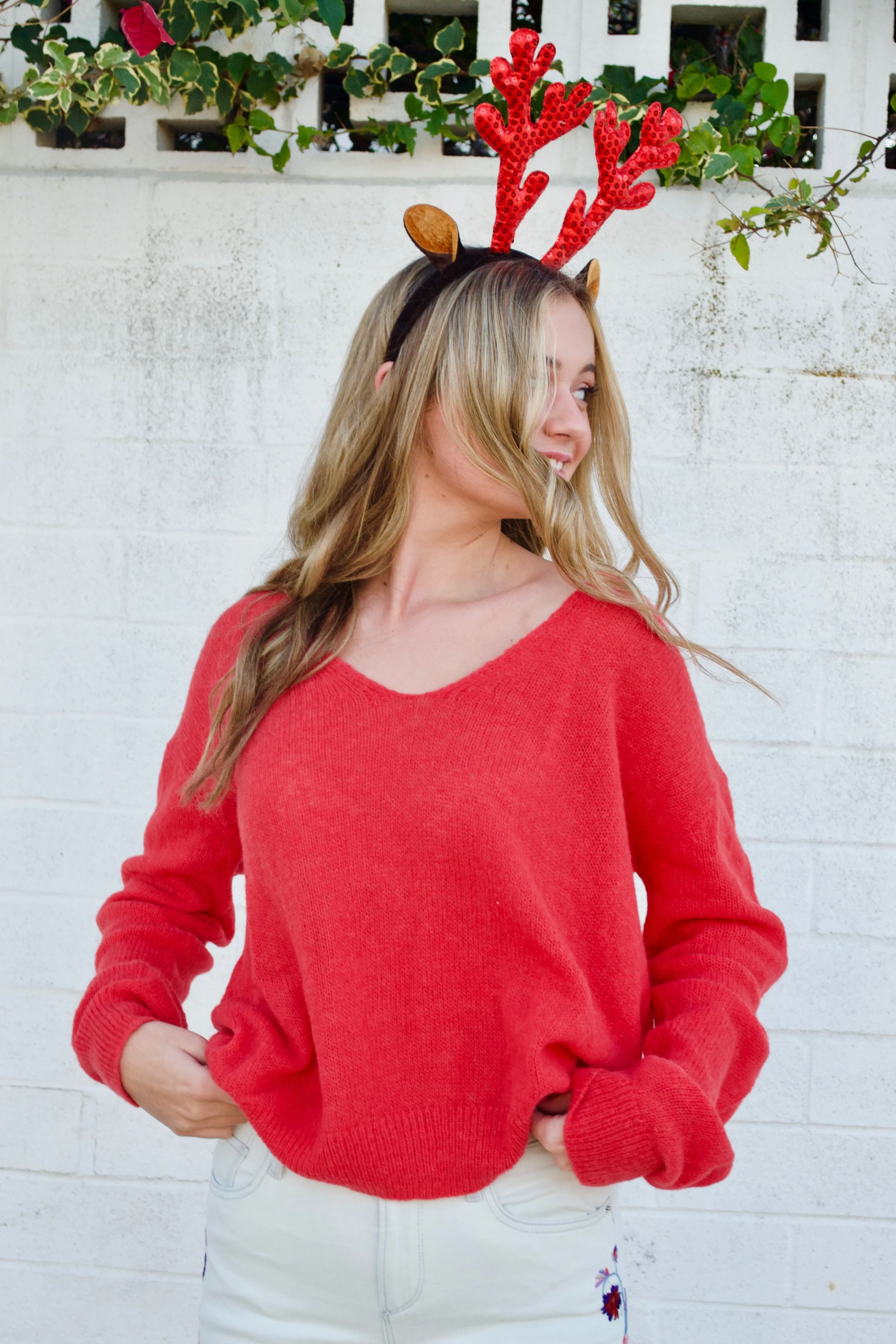 FP Coral Sweater