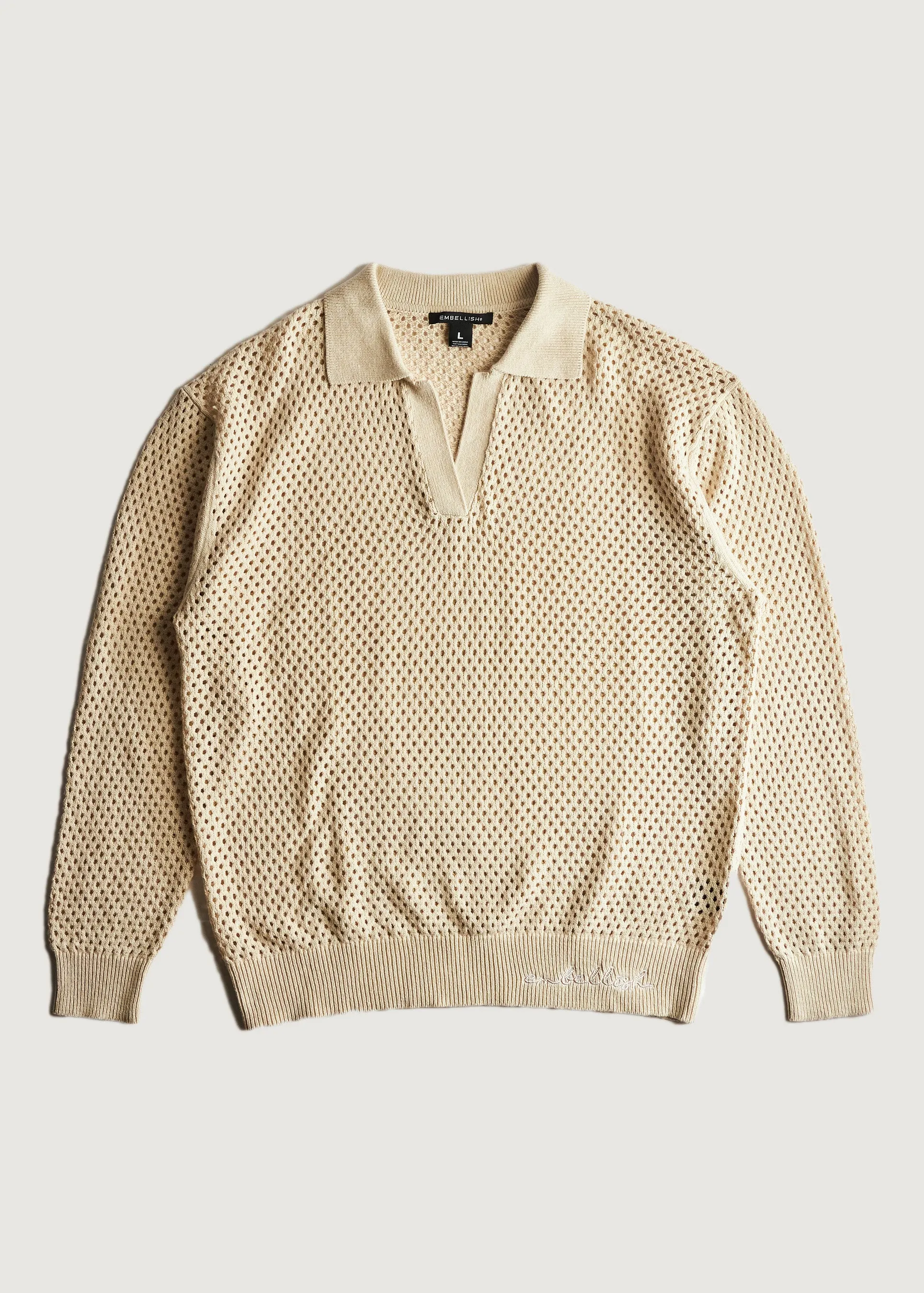 Francis Knit Polo (Cream)