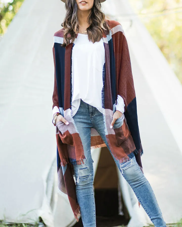 Grace & Lace Pocket Poncho/Scarf