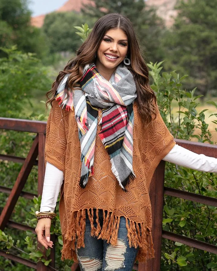 Grace & Lace Pocket Poncho/Scarf