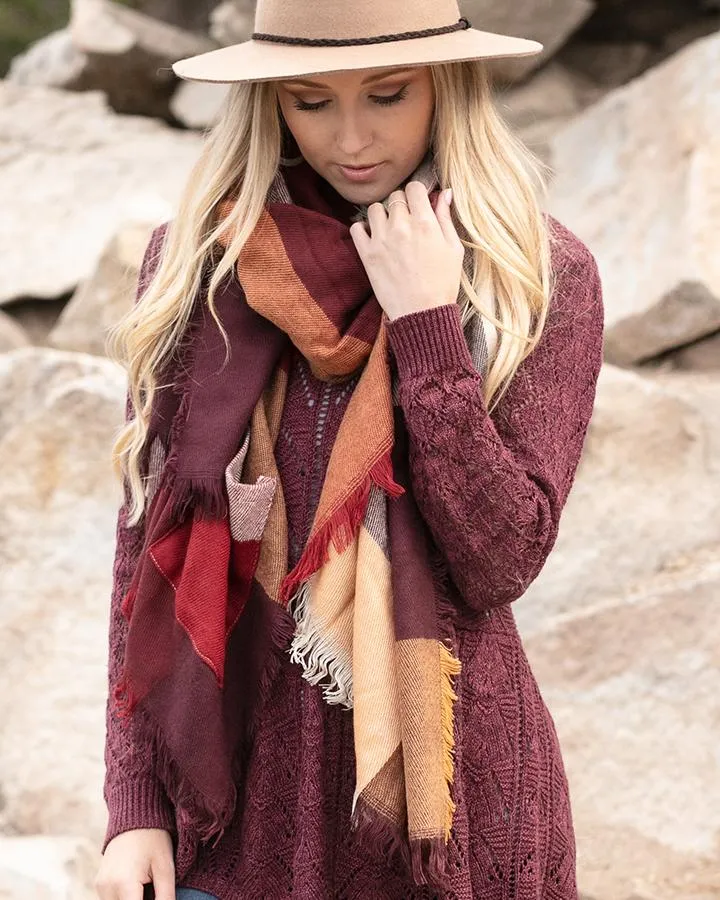 Grace & Lace Pocket Poncho/Scarf