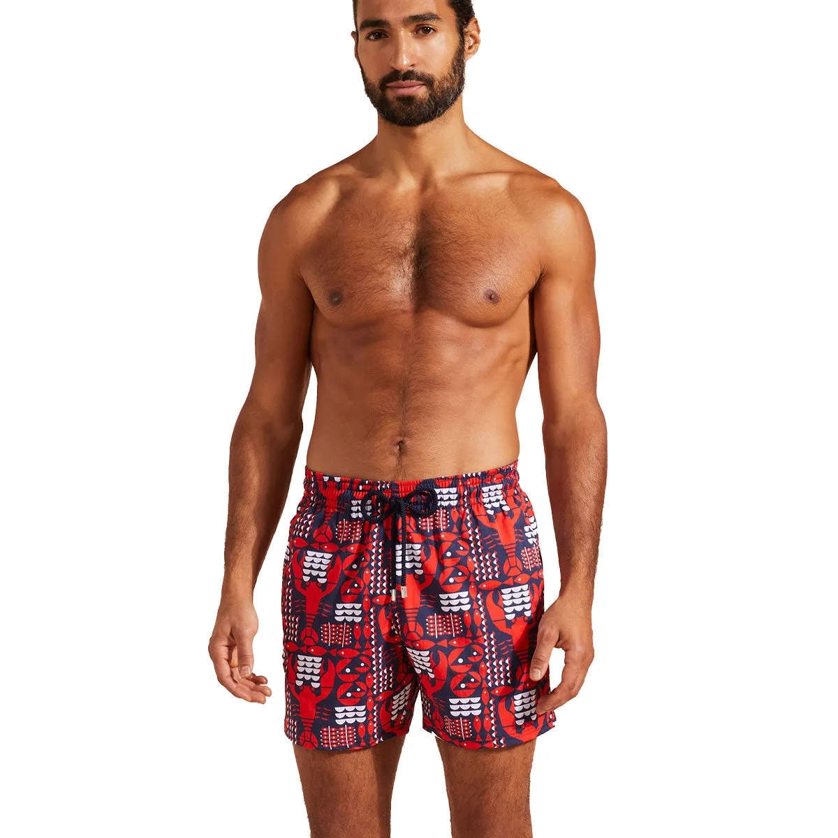 'Graphic Lobster' Moorise Swim Shorts