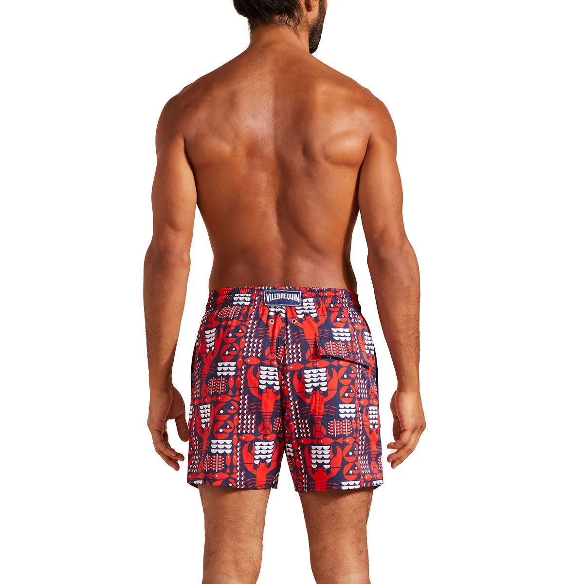 'Graphic Lobster' Moorise Swim Shorts