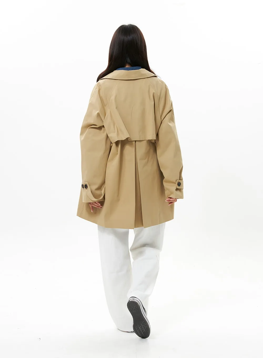 Half Trench Coat OS310